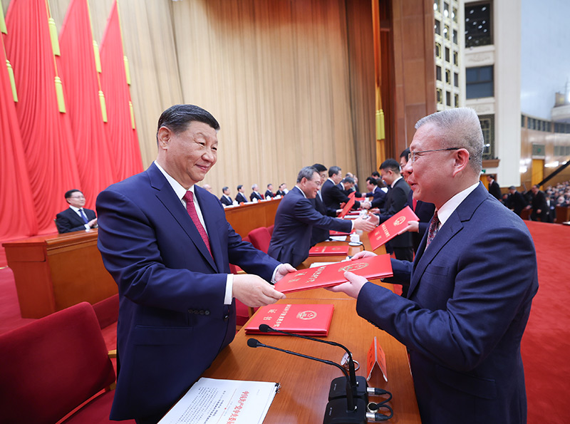全国科技大会 国家科学技术奖励大会 两院院士大会在京召开习近平为国家最高科学技术奖获得者等颁奖并发表重要讲话「相关图片」