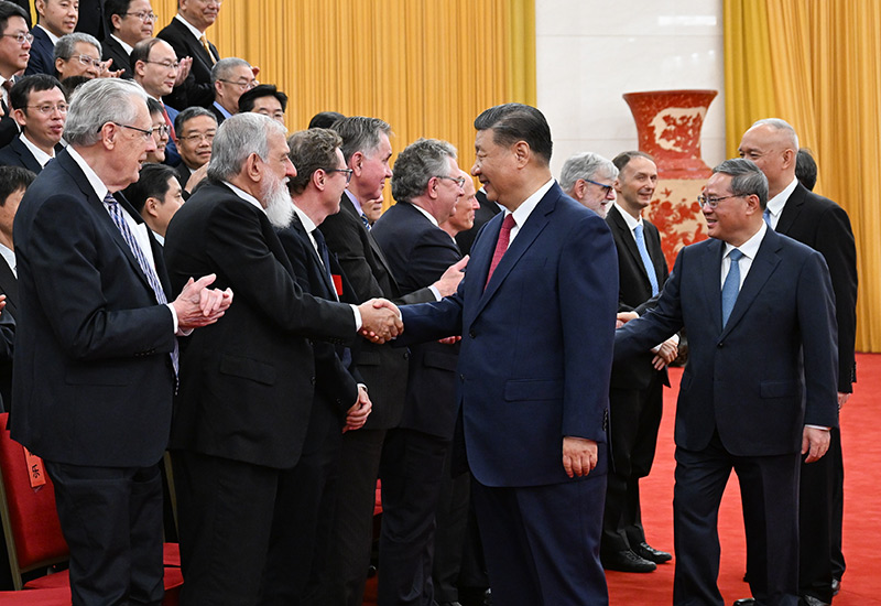 全国科技大会 国家科学技术奖励大会 两院院士大会在京召开习近平为国家最高科学技术奖获得者等颁奖并发表重要讲话「相关图片」